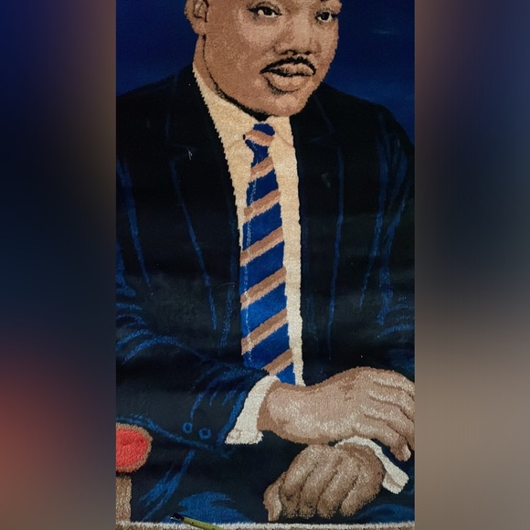 RARE~VINTAGE 1974 Martin Luther King tapestry - Picture 5 of 8